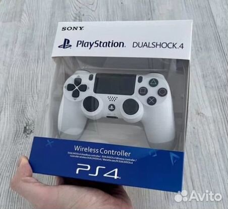 Джойстик Ps4 Белый
