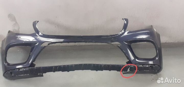 Передний бампер Мерседес GLS