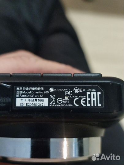 Видеорегистратор transcend driverPro 200