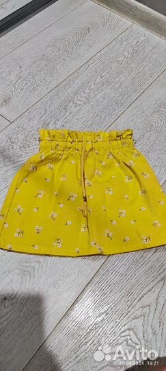 Джинсовая юбка для девочки 110