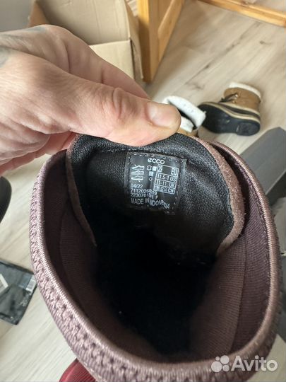 Ботинки ecco зимние 29