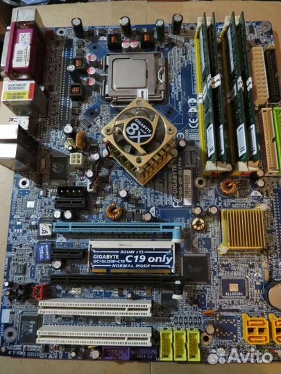 GA-8N-Sli Pro и Pentium 4 3400 Mhz