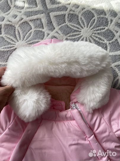 Конверт зимний для девочки