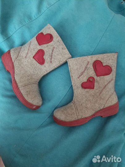 Валенки на подошве
