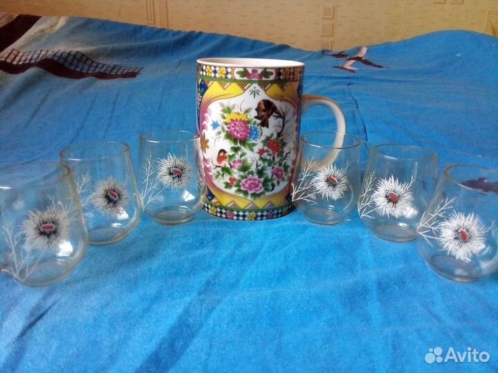 Набор стопок ссср+кружка