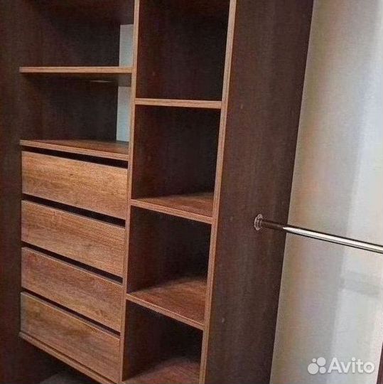 Шкаф с антресолью