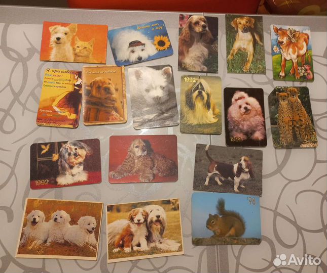 Карманные календарики СССР