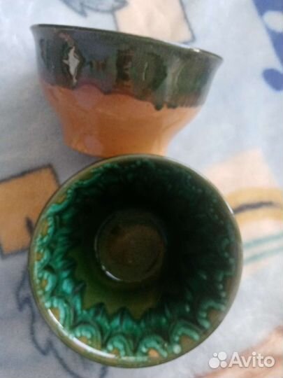 Салатник глиняный. Под горячее. 2шт