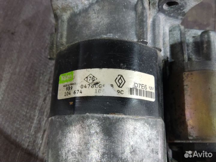 Стартер Renault K4M 1.6 i