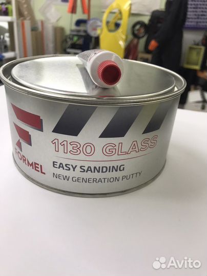 Шпатлёвка formel 1130 glass 1,8 кг