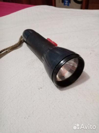 Фонарик аккумуляторный СССР