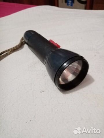 Фонарик аккумуляторный СССР