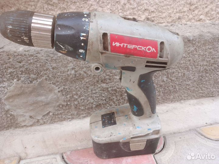 Шуруповерт интерскол да 18эр.Блок монтажный