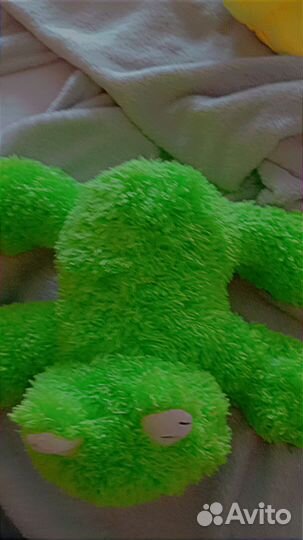 Мягкая игрушка лягушка