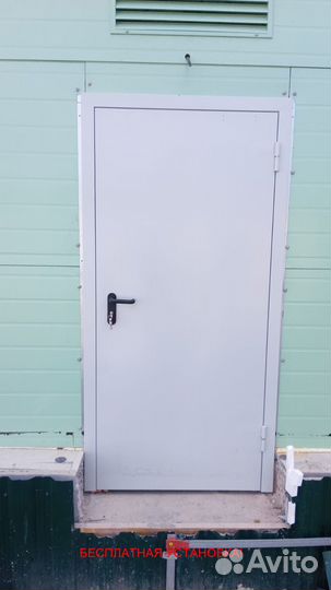 Дверь входная в квартиру с установкой