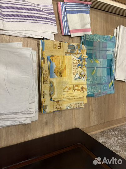 Постельное белье и полотенце бу