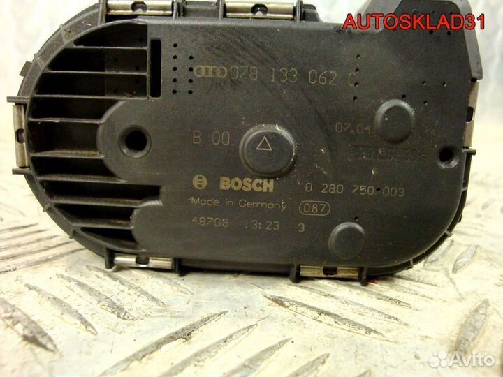 Дроссельная заслонка Audi A6 C6 2.4 BDW 078133062С