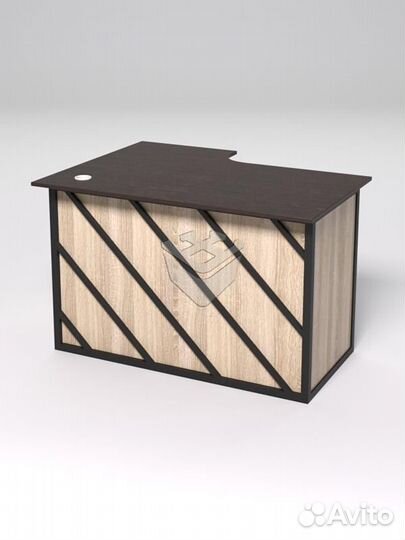 Стол эргономичный офисный сэ-16А (правосторонний)