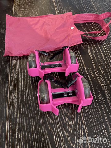 Мини ролики на пятку