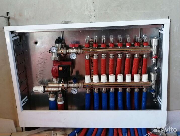 Теплый пол и отопление, водоснабжение