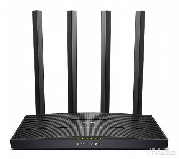 Wi-Fi роутер TP-Link Archer C6U, черный