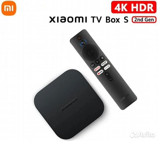 Приставка Xiaomi TV BOX S gen2 4K глобальная