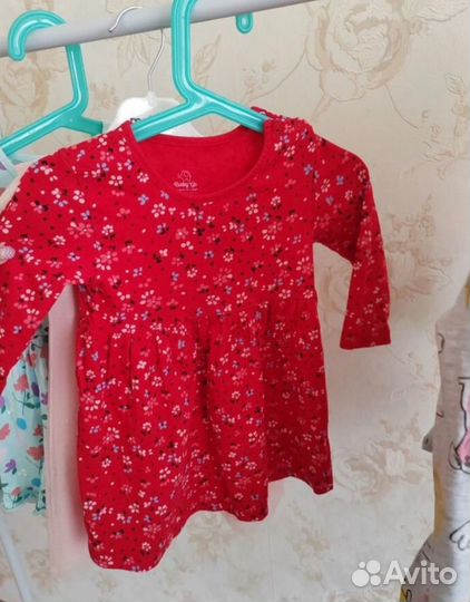 Платья для девочки 74 80 86
