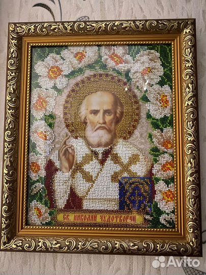 Иконы вышитые бисером