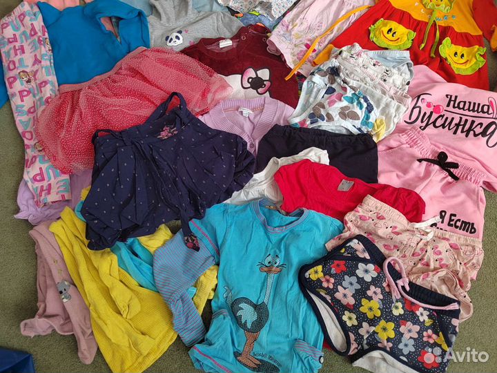 Детские вещи пакетом для девочек 86 98