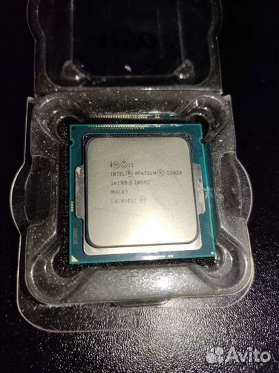 Процессор intel pentium g3420