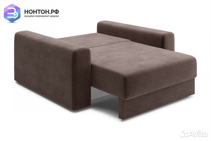 Кресло тик-так Омега коричневое