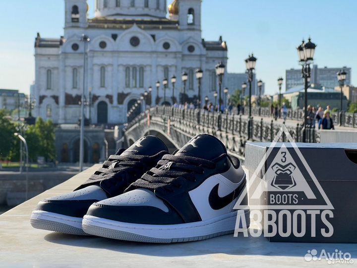 Кеды Nike Air Jordan 1 Low Shadow Toe