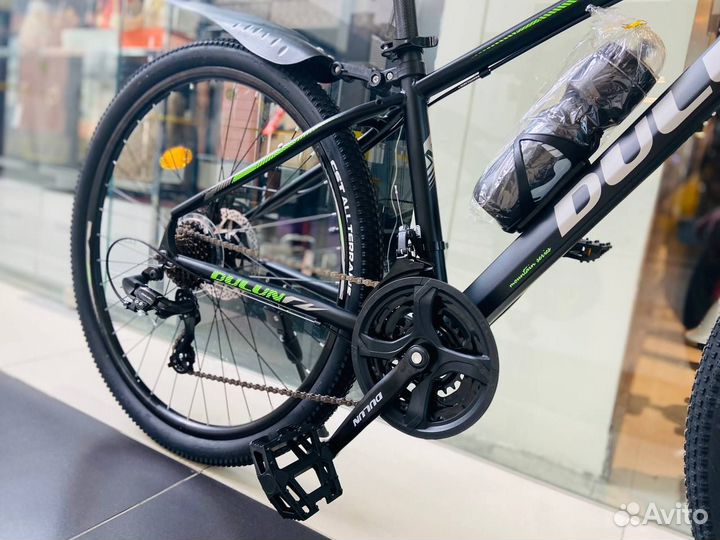 Велосипед горный скоростной dulun-tank 27.5'' черн