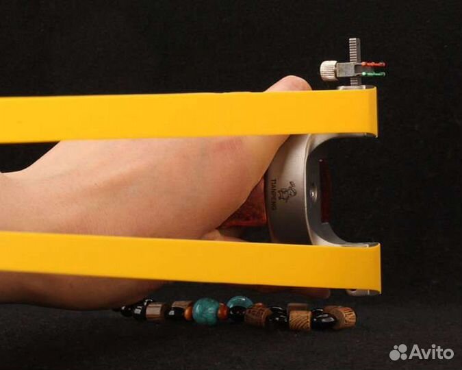 Рогатка с профессиональной мушкой