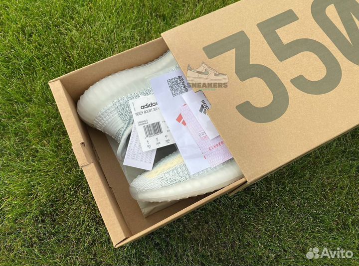 Кроссовки Adidas Yeezy Boost 350 v2 Cloud White