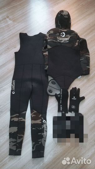 Гидрокостюм для подводной охоты 7мм