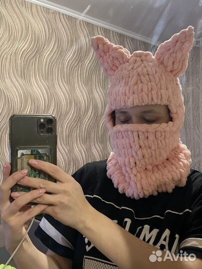 Балаклава с ушками
