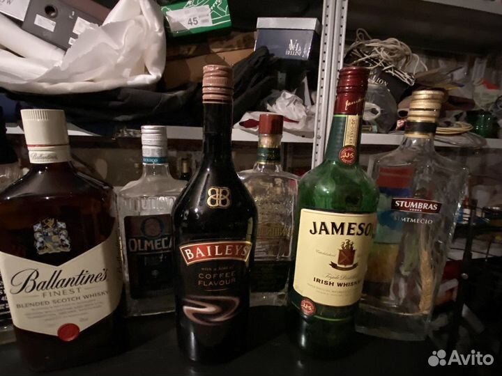 Пустые бутылки