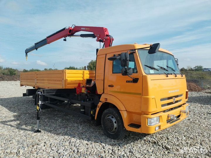 КАМАЗ 4308-3063-69 с КМУ, 2023