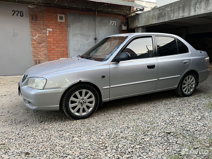 Hyundai Accent 1.5 AT, 2005, 298 000 км