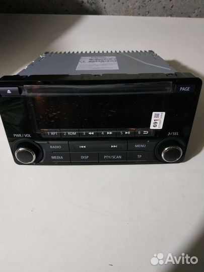 Автомагнитолла от mitsubishi pajero sport