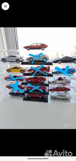 Ferrari и суперкары Deagostini (1:43)