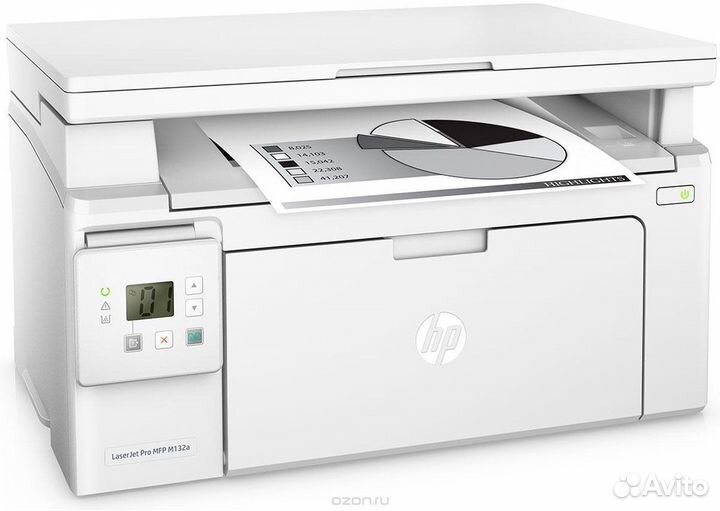 Мфу лазерное HP LaserJet Pro M132a