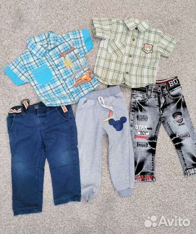 Детские вещи на мальчика 1- 1,5 года