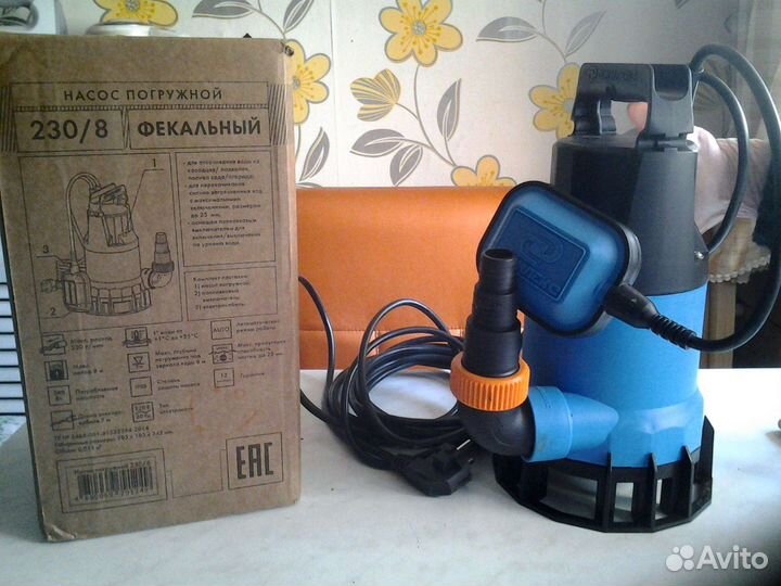 Насос джилекс фекальник 230/8