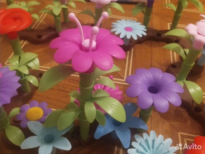 Конструктор детский цветочный сад