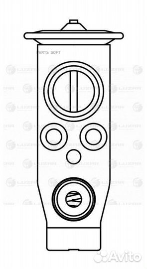 Клапан расширительный трв для а/м Skoda Octavia (A