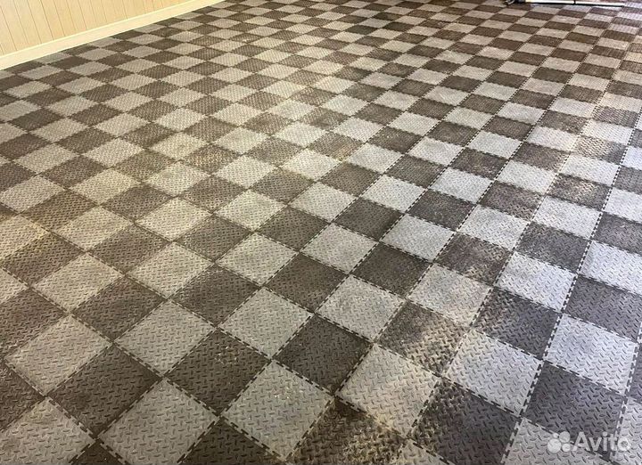 Модульные полы для гаража