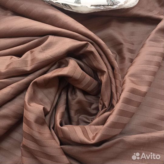 Ткань страйп сатин