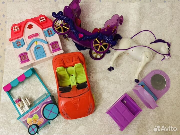 Игрушки для барби, куклы переодевашки